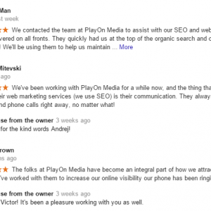 Client Reviews